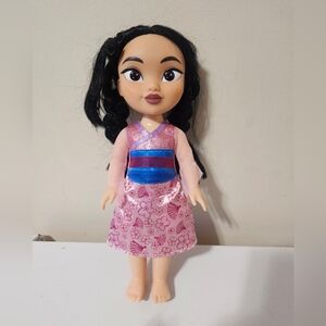 Disney Princess Tea Time With Mulan Jakks Doll 14”